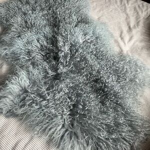Tibetian Sheepskin rug throw